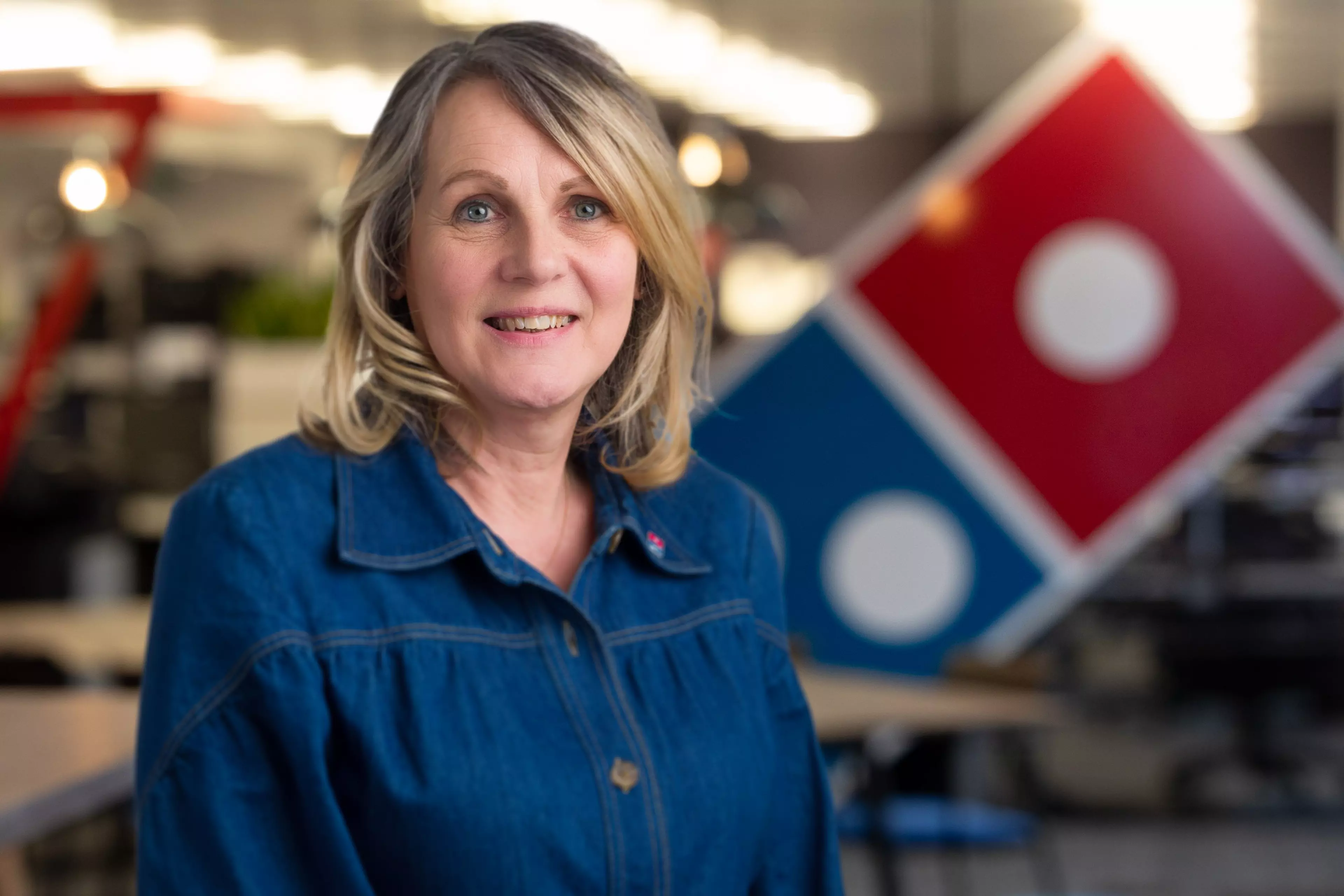 Domino's CEO (interim) Nicola Frampton 